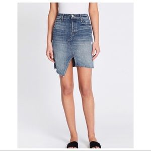 M O T H E R : : The Tomcat Slide Mini Fray Skirt